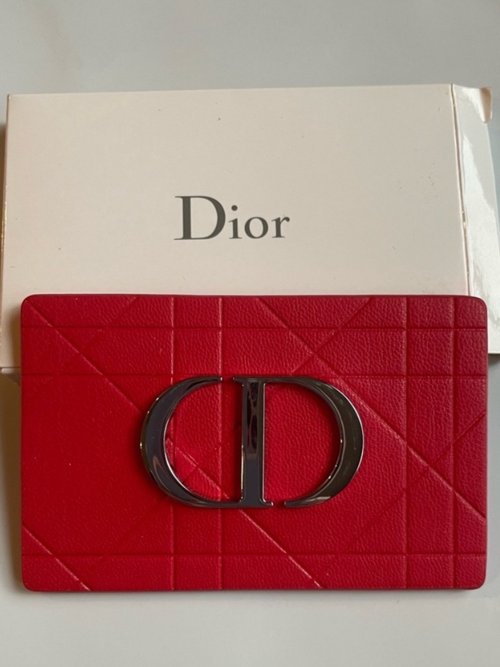 Dior beauty Red CD Logo mirror
